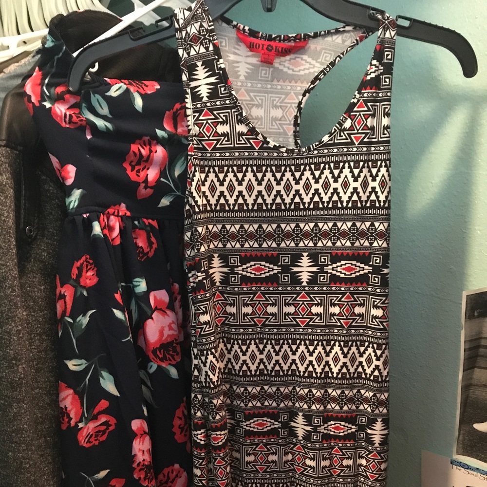 Aztec print Maxi dress
