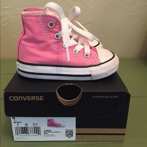 Pink Converse High Tops