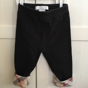 Burberry leggings baby girl