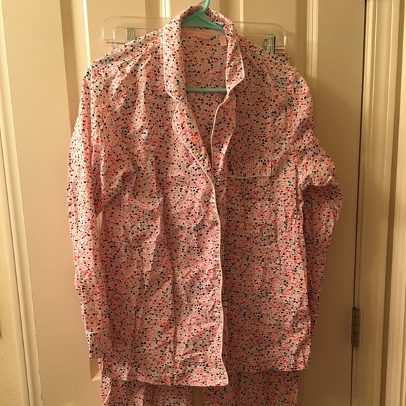 Victoria Secret Heart Pajamas - Picture 1 of 4