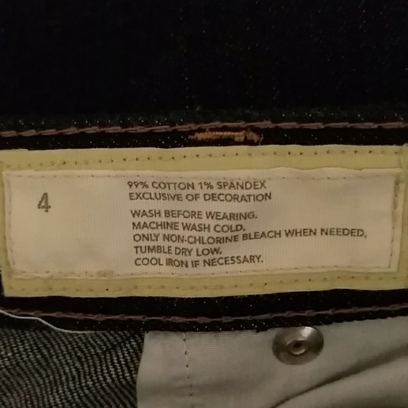 Ann Taylor Loft size 4 curvy boot blue jeans - Picture 4 of 4