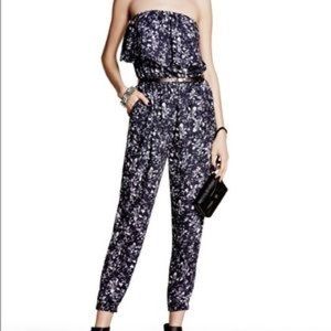 Strapless jumpsuit / romper with pockets - NWT