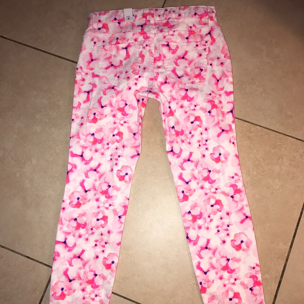 🌺 Floral Jeans 👖 for Girls