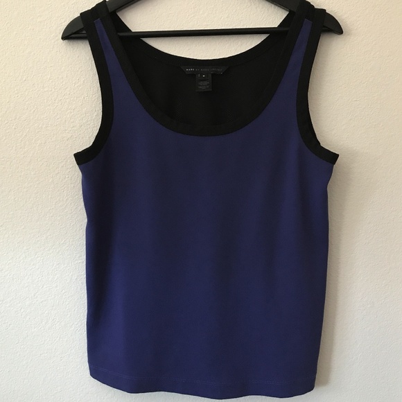 Marc by Marc Jacobs Resort Elena Crepe Top M - Picture 1 of 8