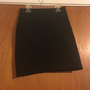 charlotte russe black pencil skirt