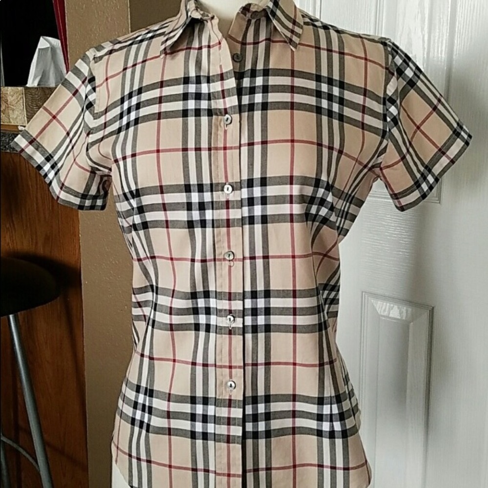 Classic Burberry Button Down.