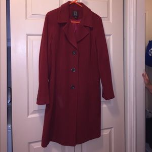 Anne Klein wool winter coat. Brand new. Size large