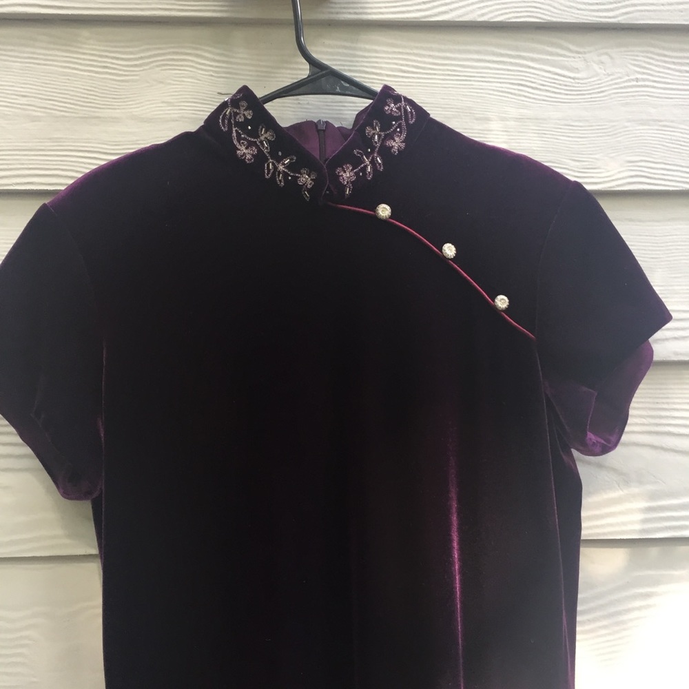 Vintage 1960s Cheongsam Dress