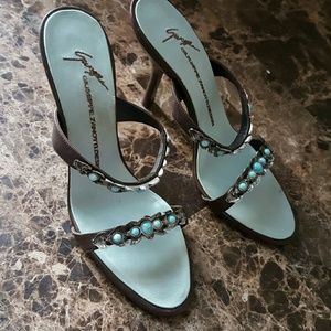 Brown And Turquiose Giuseppe Zanotti
