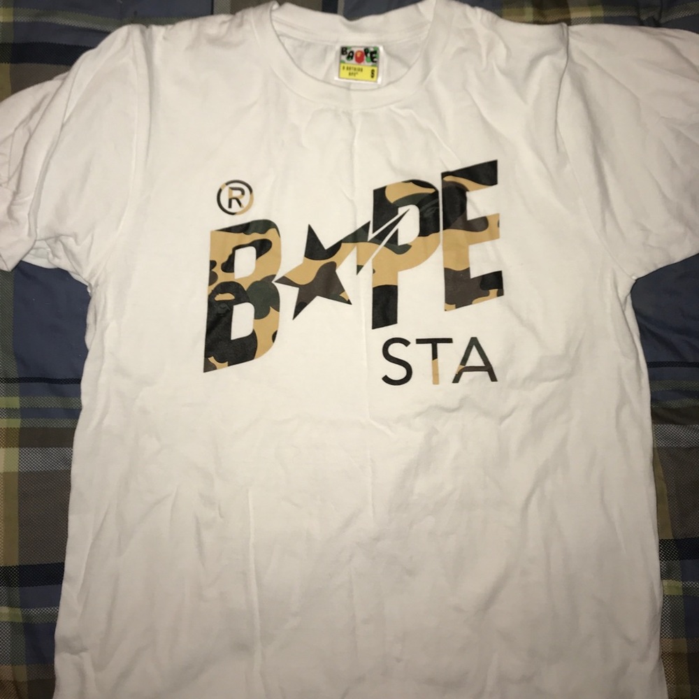 Authentic Bape T-Shirt Adult Small