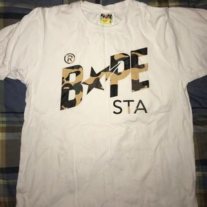 Authentic Bape T-Shirt Adult Small