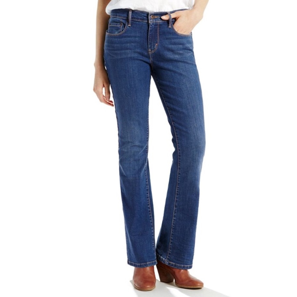 Levi's 515 Bootcut Stretch Jeans Size 8 Short