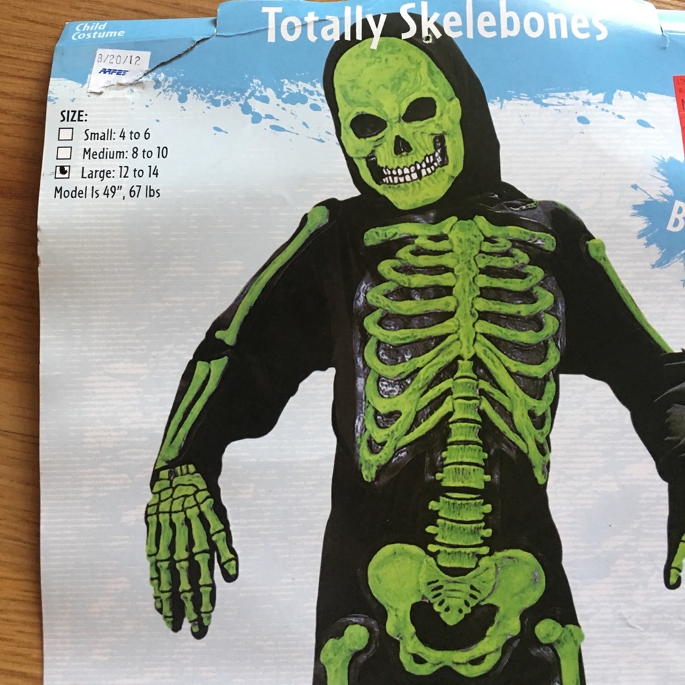 Skeleton Halloween costume