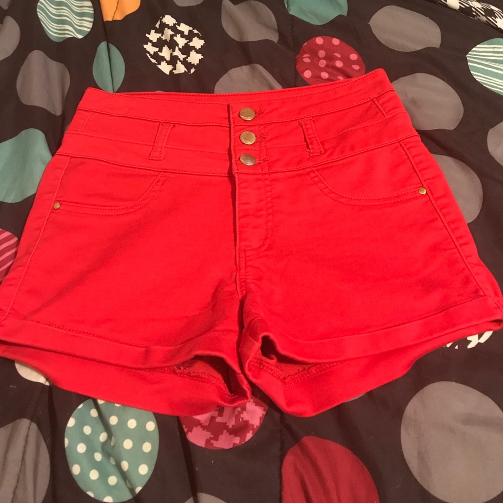 high waisted shorts