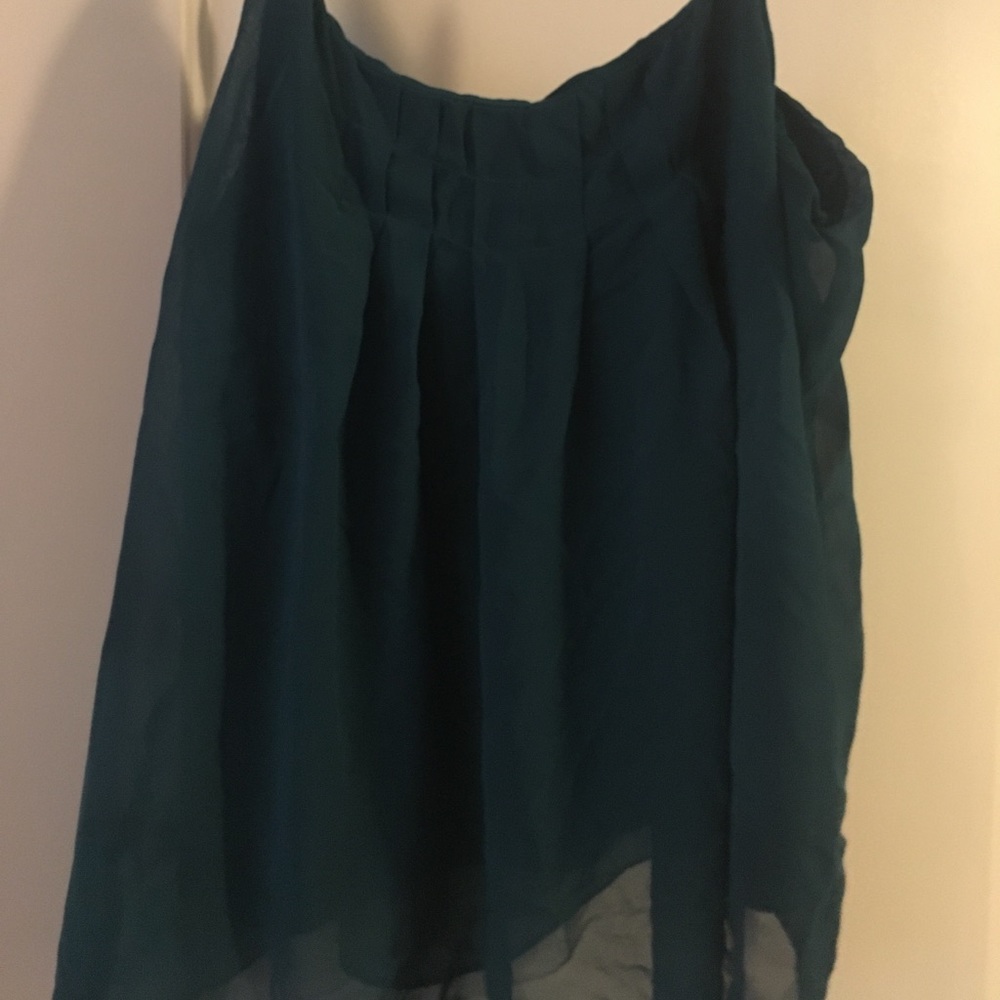 Dark aqua/teal tank. Excellent condition.
