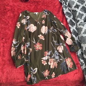 Miami from Francesca's collection floral dress