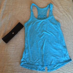 Blue Lululemon tank 6
