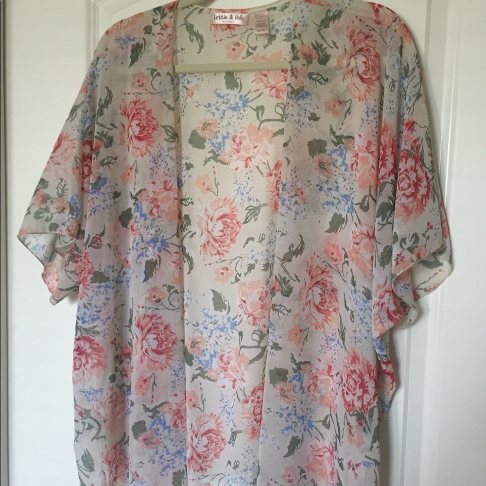 Floral kimono