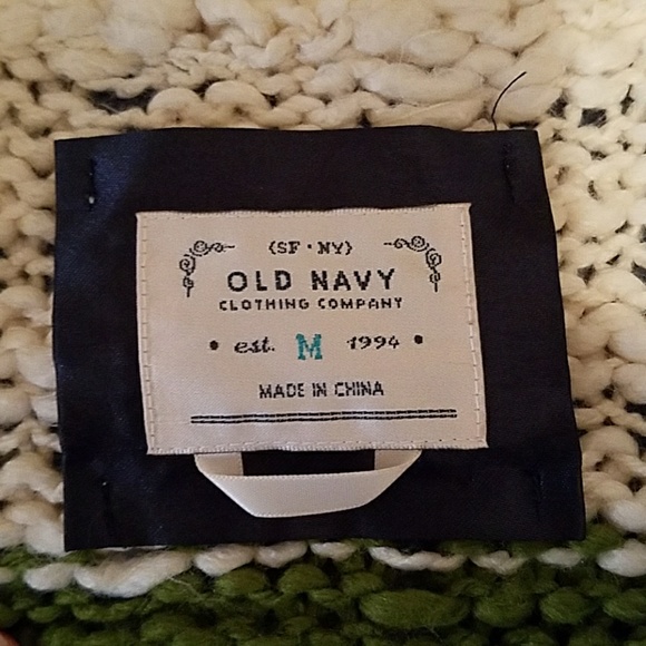 Old Navy Knitted Stripped Cardigan w/ Tie - Picture 5 of 5