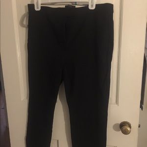 Two pairs J Crew Black and Navy Dress Pant
