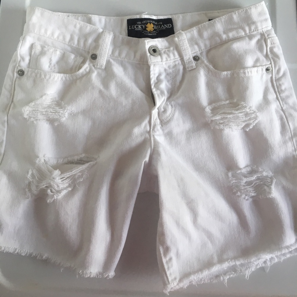 White Lucky Brand Shorts