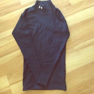 Under Armour Fitted Top Navy Blue