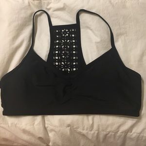 Black bikini top