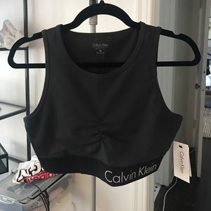 CALVIN KLEIN SPORTS BRA/CROP TOP