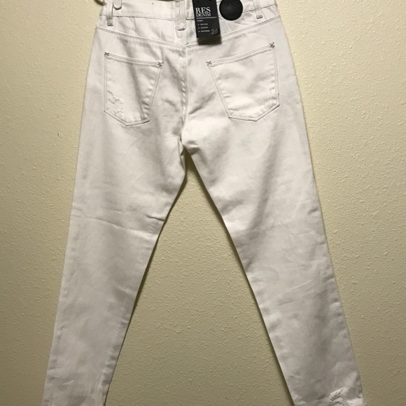 NWT RES Denim Romeo distresss Boyfriend Jeans 26 - Picture 5 of 6