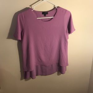 Light Purple high-low shirt from the Limited