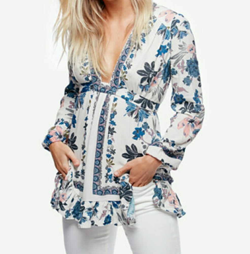 Free People Violet hill top