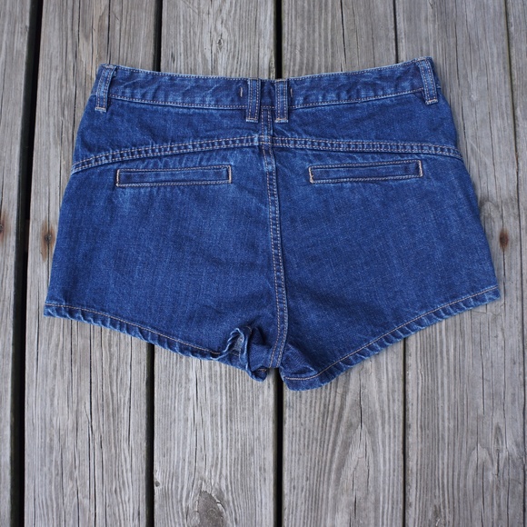 Free People Dark Wash Sweet Surrender Denim Shorts - Picture 5 of 5