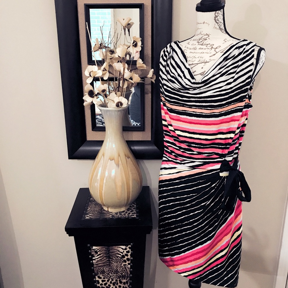 Dress multi color new