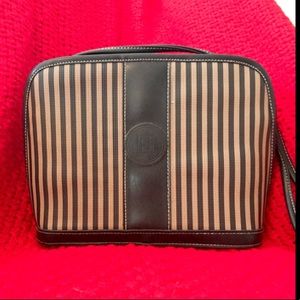 Striped Cross Body Purse