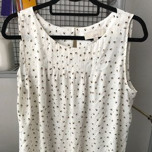 LOFT sleeveless blouse
