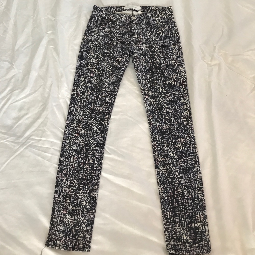 IRO graphic denim pants.