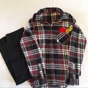 Adorable Brandy Melville Flannel