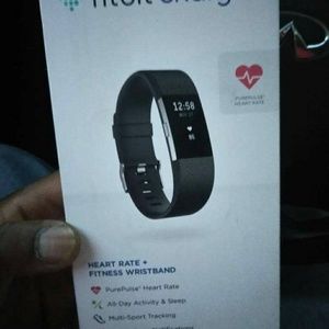 Used Fitbit Charge HR 2 and the bands as a bundle.