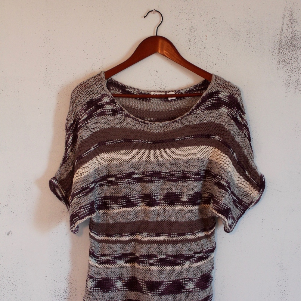 Cato Short Sleeved Knit Sweater