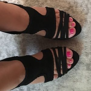 J.Crew leather heels