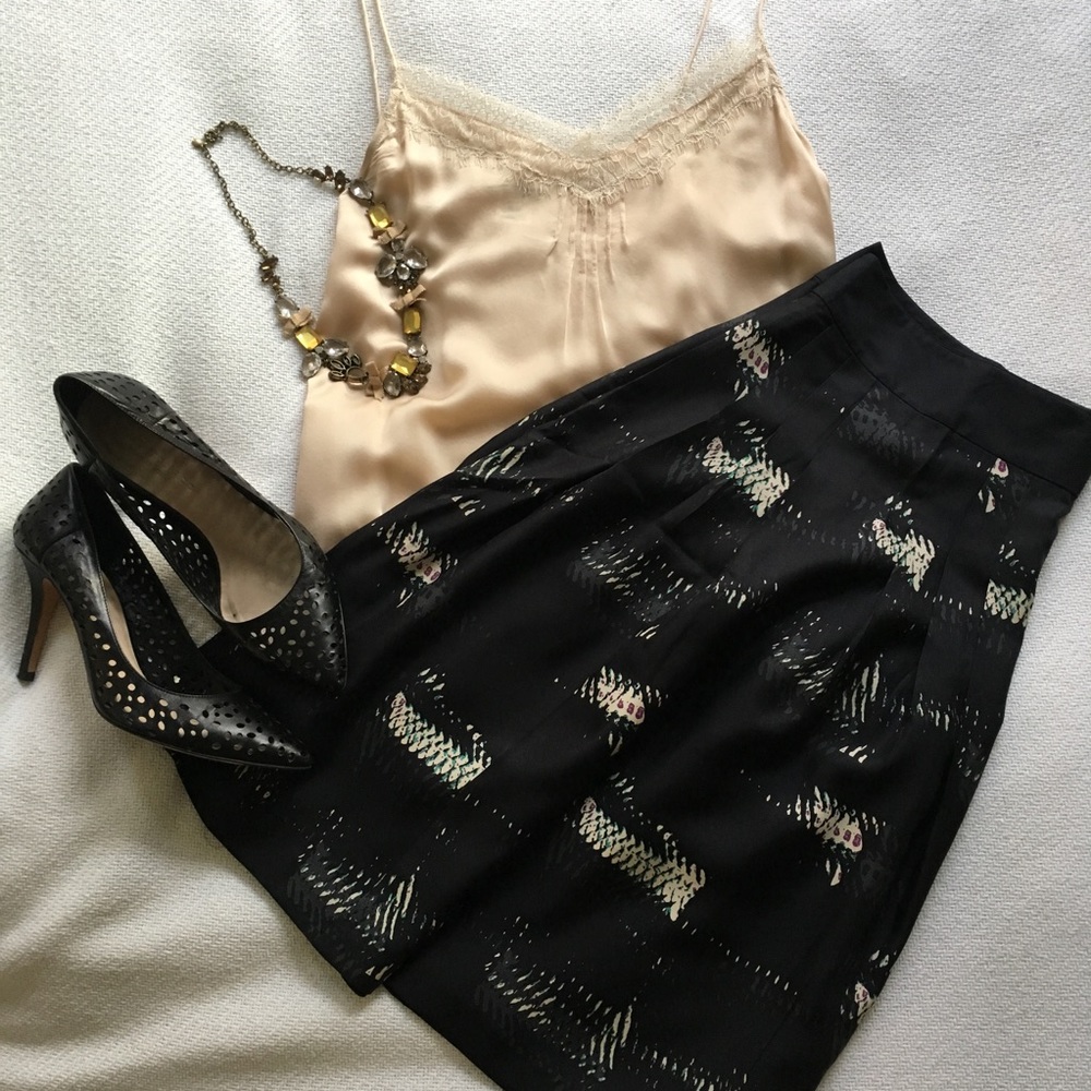 DKNY Silk Skirt