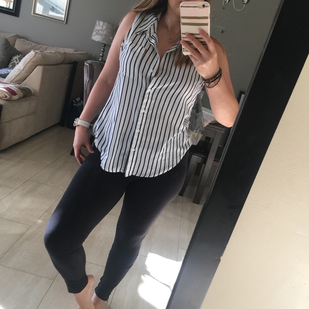 Striped button down - Picture 2 of 4