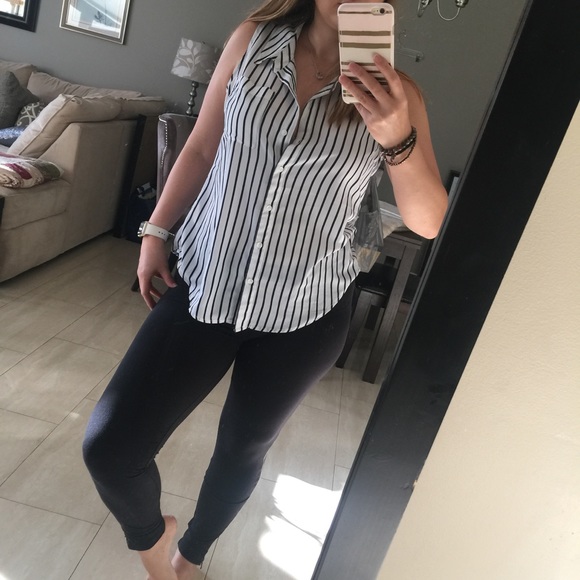 Striped button down - Picture 2 of 4
