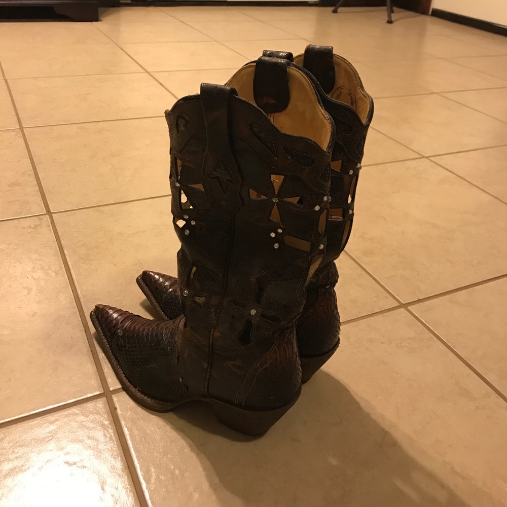 Corral Vintage Python Cowgirl Boots