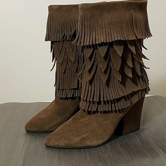 Dolce by Mojo Moxy Shoes - New Dolce Mojo Moxy fringe leather boot 7.5