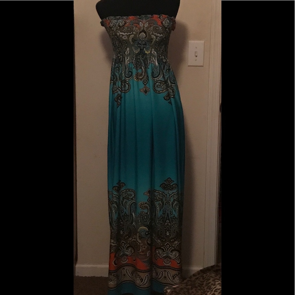 Maxi Dress - Multi Color