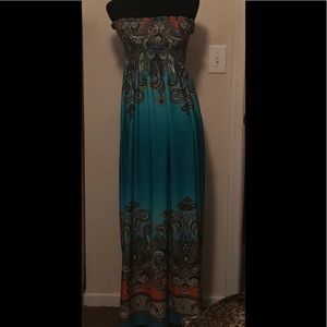 Maxi Dress - Multi Color