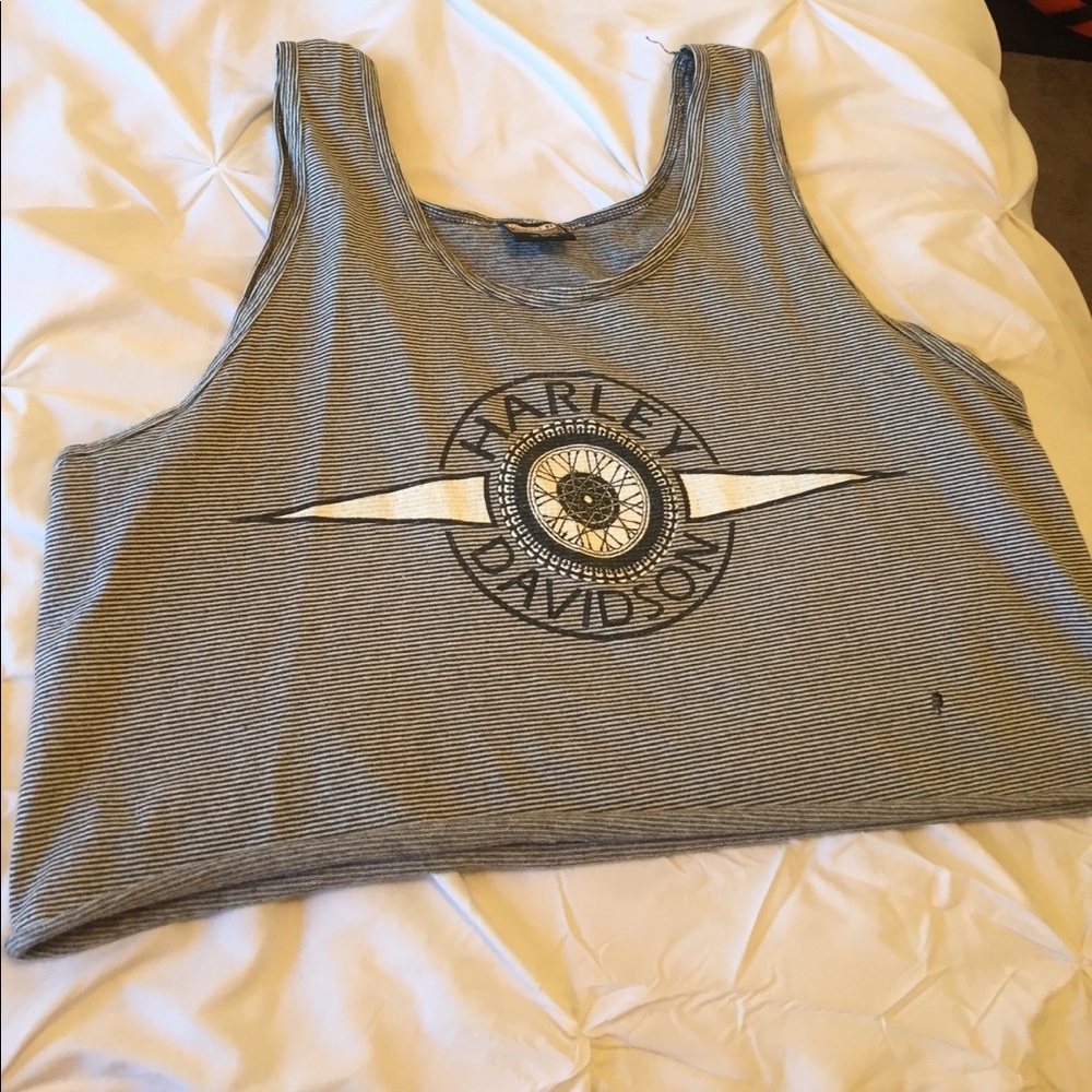 *sold* Harley Davidson Vintage tank