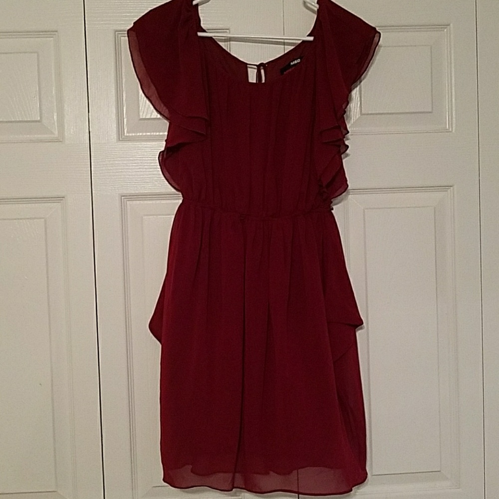 Miss Sixty Maroon Dress NWOT