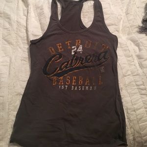 Detroit tigers Cabrera racer tank